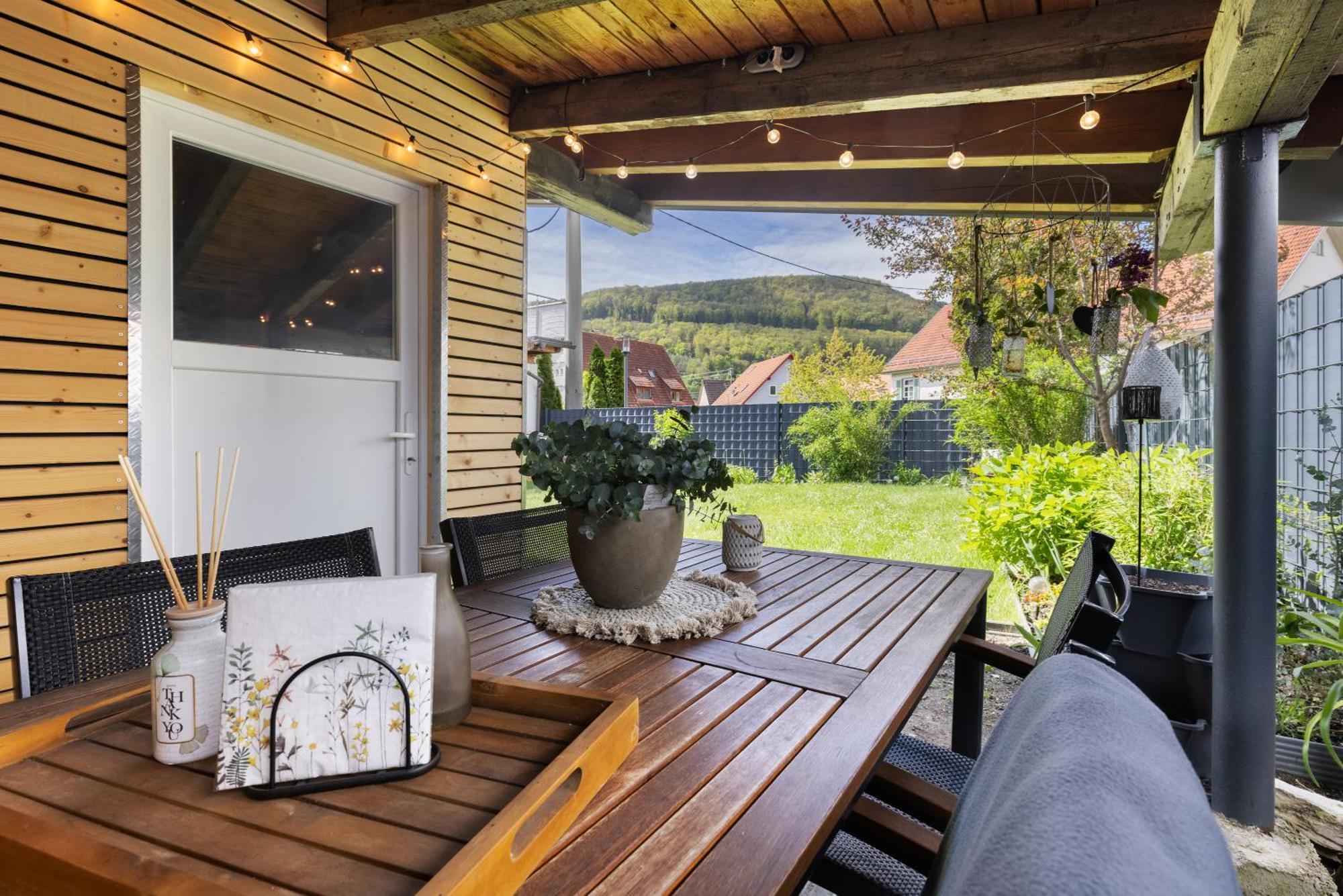 Ferienwohnung Mittenglueck Unterlenningen Exterior foto